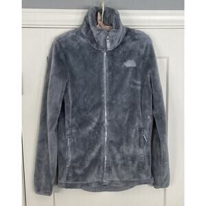 The North Face Women’s Sz S Osito Grey Full Zip Fleece Jacket